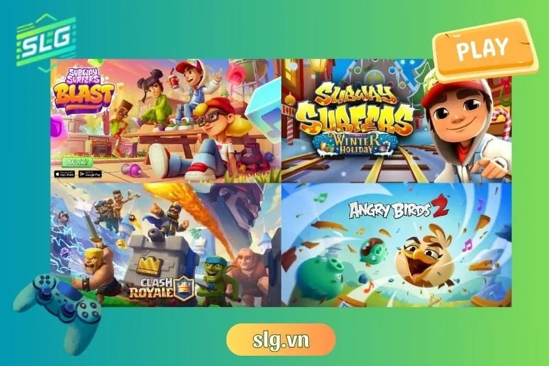 Top 15 game giải trí hay trên điện thoại 2025